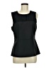 CAbi 100% Polyester Black Sleeveless Blouse Size 8 - photo 1