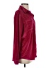 Jess Lea Burgundy Long Sleeve Blouse Size S - photo 4