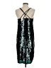 Express 100% Polyester Teal Cocktail Dress Size XS - photo 2