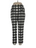 The Fold Checkered-gingham Black Casual Pants Size 12 - photo 1