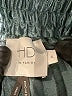 HD in Paris 100% Polyester Metallic Silver Formal Skirt Size XS - photo 4