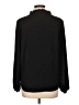 Nordstrom Rack 100% Polyester Black Long Sleeve Blouse Size L - photo 2