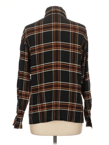Linda Allard Ellen Tracy Long Sleeve Silk Top (view 2)
