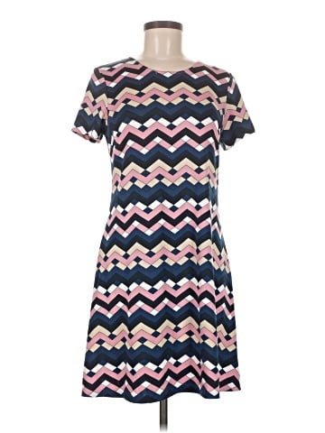 Chequer Casual Dress (view 1)