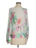 Tommy Bahama Floral Silver Ivory Pullover Sweater Size XS - photo 1