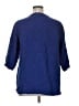 Soft Surroundings 100% Linen Blue Pullover Sweater Size 1X - photo 2