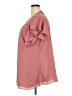 City Chic 100% Polyester Pink Short Sleeve Blouse Size 22 Plus (XL) - photo 5