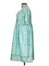 Unbranded Teal Casual Dress Size L - photo 5