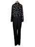 Rebecca Taylor 100% Polyester Stars Black Jumpsuit Size 8 - photo 2