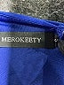 Merokeety Blue Cocktail Dress Size S - photo 7