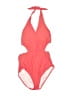 Unbranded Color Block Pink One Piece Swimsuit Size S - photo 1