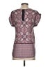 Pink Rose 100% Polyester Pink Short Sleeve Blouse Size S - photo 2
