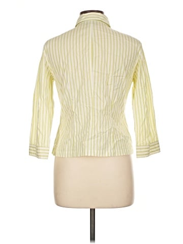 Jones New York Country 3/4 Sleeve Button-Down Shirt (view 2)
