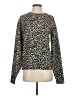 MICHAEL Michael Kors Animal Print Black Pullover Sweater Size XS - photo 1