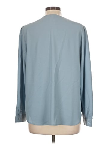 Jones New York Signature Long Sleeve Blouse (view 2)