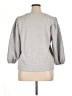 Ann Taylor LOFT Gray Sweatshirt Size XL - photo 2