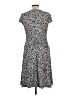 Rabbit Rabbit Rabbit Designs Animal Print Gray Casual Dress Size 12 (petite) - photo 2
