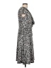 Rabbit Rabbit Rabbit Designs Animal Print Gray Casual Dress Size 12 (petite) - photo 4