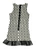Assorted Brands Chevron-herringbone Ivory Black Dress Size 12 - photo 2