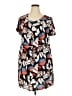 Assorted Brands Print Black Casual Dress Size 3X - 4X - photo 1