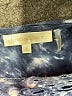 LoveShackFancy 100% Cotton Tie-dye Blue Denim Skirt Size 2 - photo 4
