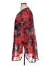 Roz & Ali 100% Polyester Floral Red 3/4 Sleeve Blouse Size XL - photo 5