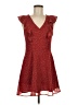 Greylin Hearts Red Cocktail Dress Size M (estimated) - photo 1