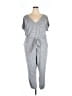 Gap Solid Gray Jumpsuit Size XXL - photo 1