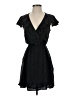 BCBGeneration 100% Rayon Polka Dots Black Casual Dress Size XXS - photo 1