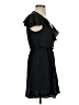 BCBGeneration 100% Rayon Polka Dots Black Casual Dress Size XXS - photo 4