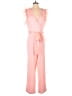 Ashley Stewart Solid Pink Jumpsuit Size 14 - 16 Plus - photo 1