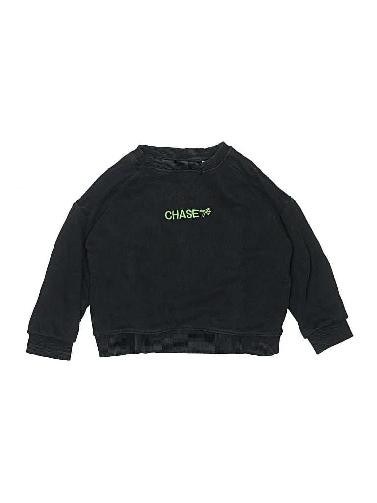 Pre-owned Zara Baby Kids' Sweatshirt In Black
