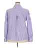 Zeagoo Stripes Purple Long Sleeve Blouse Size XXL - photo 2