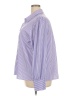 Zeagoo Stripes Purple Long Sleeve Blouse Size XXL - photo 5