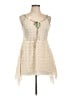 BKE 100% Cotton Ivory Sleeveless Blouse Size L - photo 1