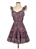 Shein 100% Polyester Floral Pink Casual Dress Size 4 - photo 1