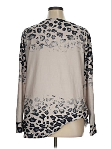 Tickled Teal Pullover Sweater (view 2)