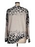 Tickled Teal Animal Print Silver Pullover Sweater Size XL - photo 2