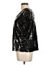 Lavish 100% Polyester Black Short Sleeve Blouse Size L - photo 5