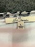 Les Serein Animal Print Silver Short Sleeve Top Size L - photo 7