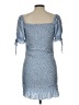 Chocolate 100% Rayon Blue Cocktail Dress Size L - photo 2