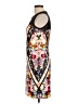 Spense Graphic Multi Color Black Cocktail Dress Size 10 (petite) - photo 5