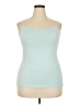 Torrid Teal Tank Top Size 2X Plus (2) - photo 1
