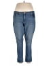 Merona Solid Blue Jeans Size 18R - photo 1