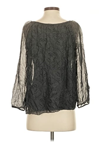 Piazza Roma 3/4 Sleeve Blouse (view 2)