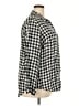 Lord & Taylor Checkered-gingham Black Long Sleeve Button-Down Shirt Size 2X - photo 4