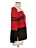 misook Color Block Red Pullover Sweater Size L - photo 4