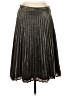 Lulus Metallic Silver Casual Skirt Size M - photo 1