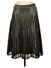 Lulus Metallic Silver Casual Skirt Size M - photo 2