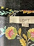 Ann Taylor LOFT Paisley Black Casual Dress Size 2 - photo 7